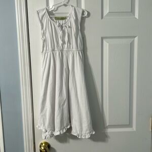 Size 8 white dress by Millie loves Lily